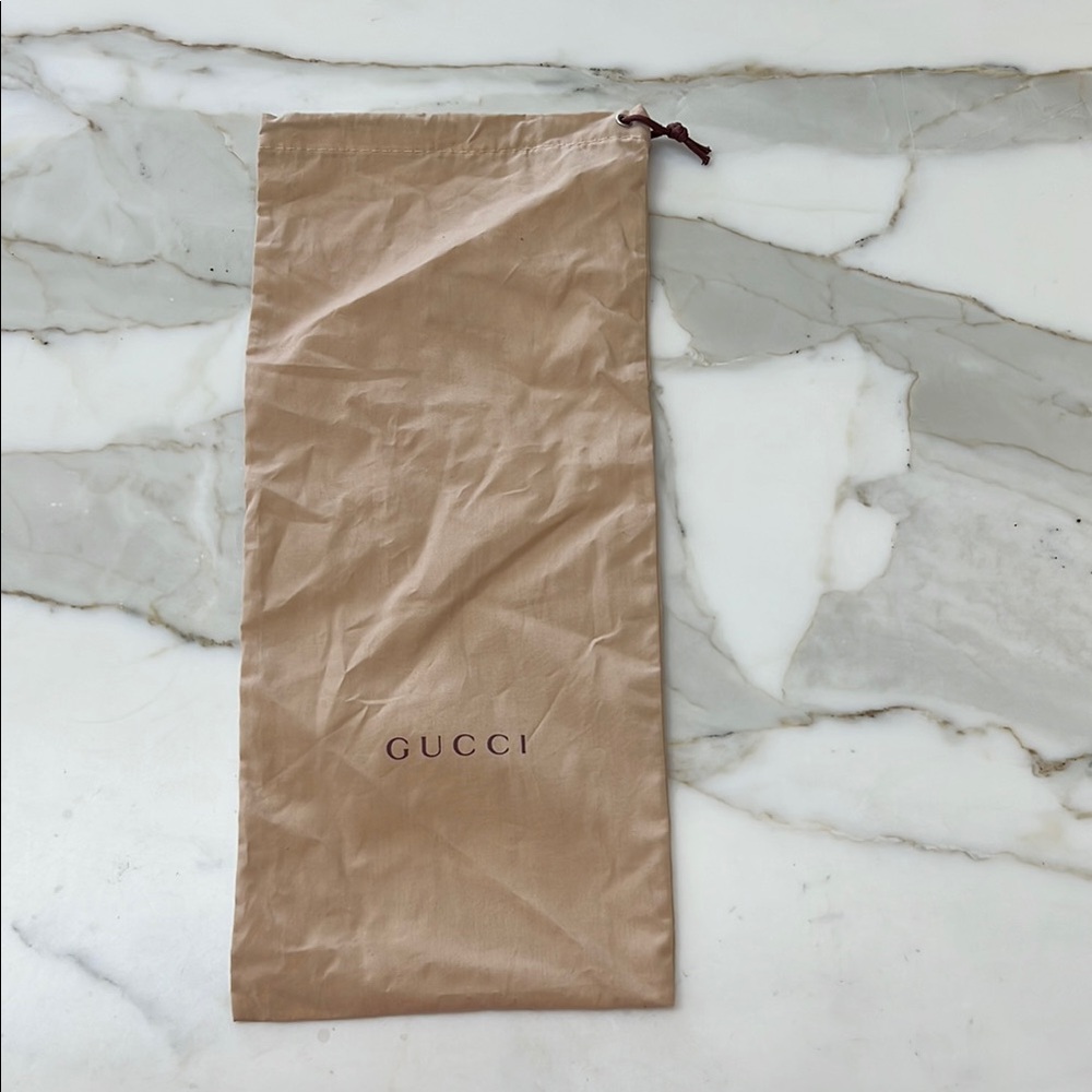 Gucci Tan Dust Bag